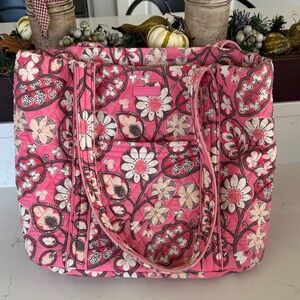 Vera Bradley Pink Floral Tote Bag